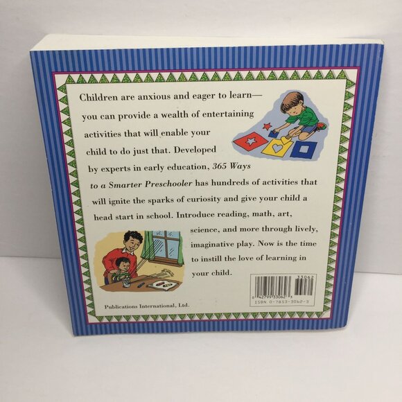 365 Ways to a Smarter Preschooler Activity Book Burton MacDonald Rain Bug Bubble - Picture 9 of 10